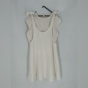 COS Oversized T-Shirt Knotted Tank Double Layer Multi Functional Mini Dress